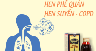 Hen suyễn đừng để nặng thêm – hỗ trợ đúng cách với PQA Hen Suyễn